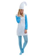 Déguisement lutin bleu femme - taille M