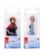 Bougie plate Anna ou  Elsa pas chère