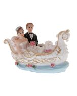 figurine gateau couple gondole