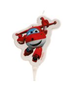 Bougie anniversaire Super Wings - Jett