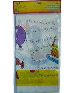 Nappe plastique "Joyeux Anniversaire"