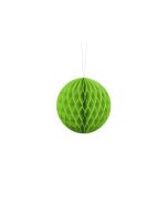 Boule chinoise alvéolée vert pomme - 20 cm