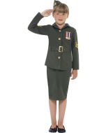 Déguisement fille soldat - Taille 4/6 ans