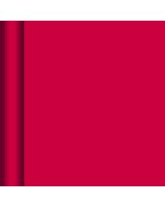 Nappe en rouleau papier damassé 6 x 1.18 m rouge "Gappy"