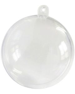 50 Boules transparentes pvc 10 cm - 2