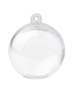 6 boules pvc transparentes