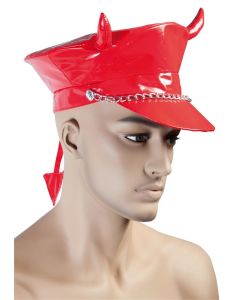 Casquette adulte diable - rouge