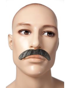 Moustache années 60 - Gris