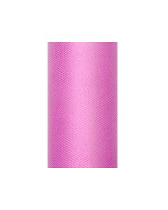 Rouleau de tulle - fuchsia - 80 cm x 9 m