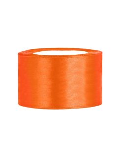 Ruban satin 38 mm - orange