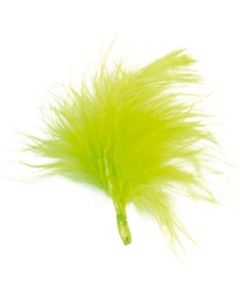 Sachet de plumes verte