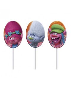 Sucette chocolat Trolls